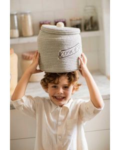 Cotton Cookie Jar Basket