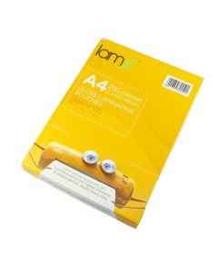 Laminating Pouches A4 250 Micron Gloss Rc - Pack of 100