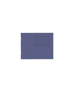 5.25 x 6.5" Exercise Book 32 Page 8mm Ruled - Dark Blue - Pack of 100