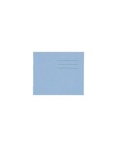 5.25 x 6.5" Exercise Book 32 Page 8mm Ruled - Light Blue - Pack of 100