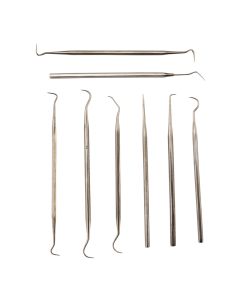 Metal Modelling Tools. Set of 8 assorted shapes 