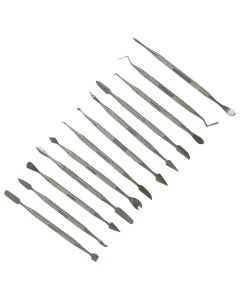 Metal Modelling & Wax Carving Tool Set. Set of 12