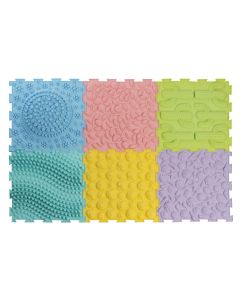 Sensory Massage Puzzle Mats - Set of 6