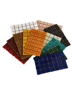 20mm Glass Mosaics Assorted Class Pack 