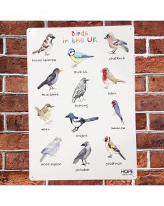 UK Birds Outdoor Sign
