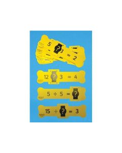 Division Number Crunchers - Pack of 100