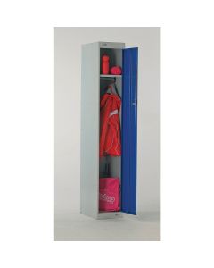 1 Door Locker with Deadlock - Nest of 1 - Light Grey