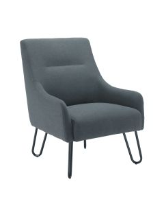 Pearl Reception Chair - Grey