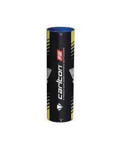 Carlton F2 Shuttlecocks - White Medium - Pack of 6