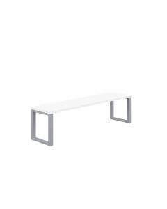Meeting Room Bench Seat - White - 1800mm