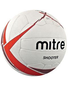 Mitre Shooter Netball - Size 4 - White