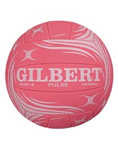 Gilbert Pulse Match Netball - Size 4 - Pink