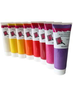 Specialist Crafts Premium Block Printing Watercolours 300ml - Assortment