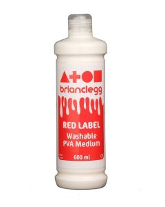 Red Label Washable PVA Medium - 600ml