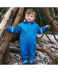Muddy Puddles Rainy Day Puddlesuit 12-18m - Bright Blue