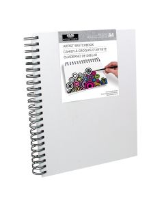 Essentials Canvas Cover Sketch Book - A4