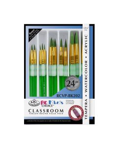 Royal & Langnickel Big Kids Choice Round Paintbrushes Pack of 24
