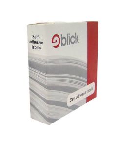 Blick Dispenser Labels 19mm Red - Pack of 1280