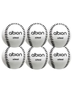 Albion School Rounders Balls - Pack of 6