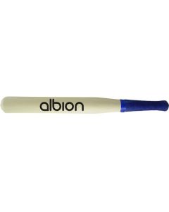 Wooden Rounders Stick Rubber Grip