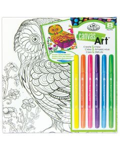 Royal & Langnickel Canvas Art Owl Marker