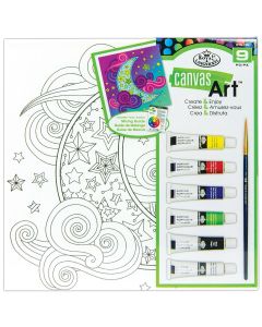 Royal & Langnickel Canvas Art Moon Paint Set