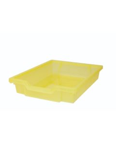 Shallow Storage Tray Lemon