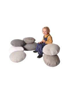Soft Play Sen Stacking Pebbles - Set of 8