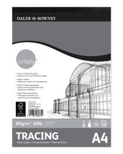 Darler-Rowney Tracing Pad A4 60gsm