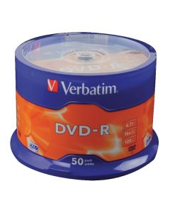 Verbatim DVD -R'S - Pack of 50