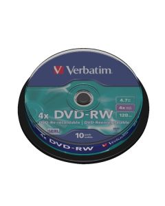 Verbatim DVD -RW'S - Pack of 10