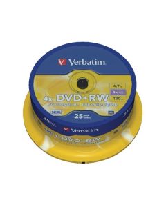 Verbatim DVD With RW'S - Pack of 25