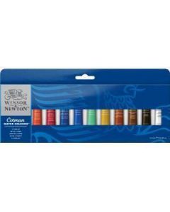 Cotman Water Colour Assorted Tube Set 8ml - Pack of 12