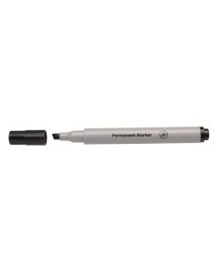 Permanent Markers Chisel Tip - Black - Pack of 10