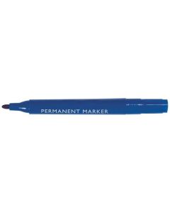 Permanent Markers Bullet Tip - Blue - Pack of 10