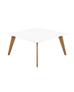 Plateau Square Meeting Table Whte 1600mm