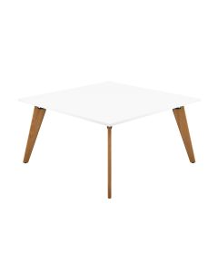 Plateau Square Meeting Table Whte 1600mm
