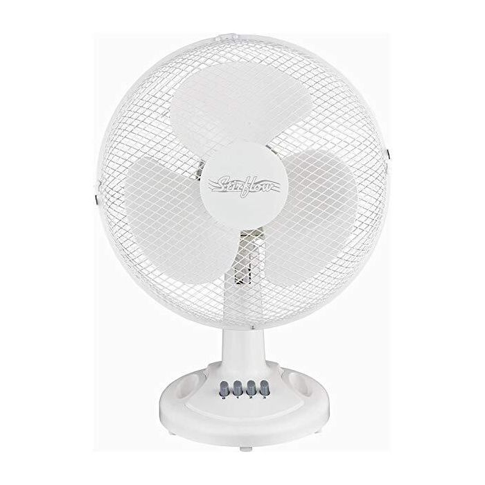 Desk Fan White - 300mm