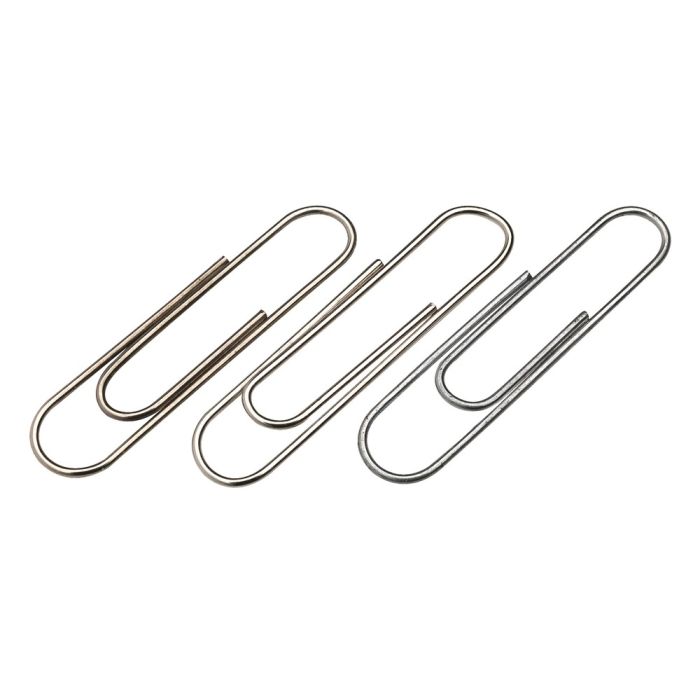 Paperclip 32mm Plain - Pack of 100 x 10