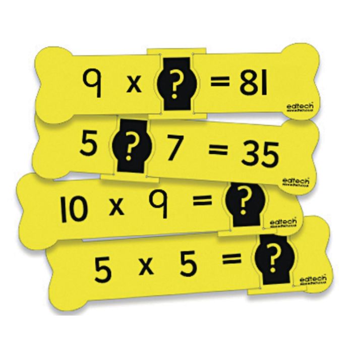 Times Table Number Crunchers - Pack of 100