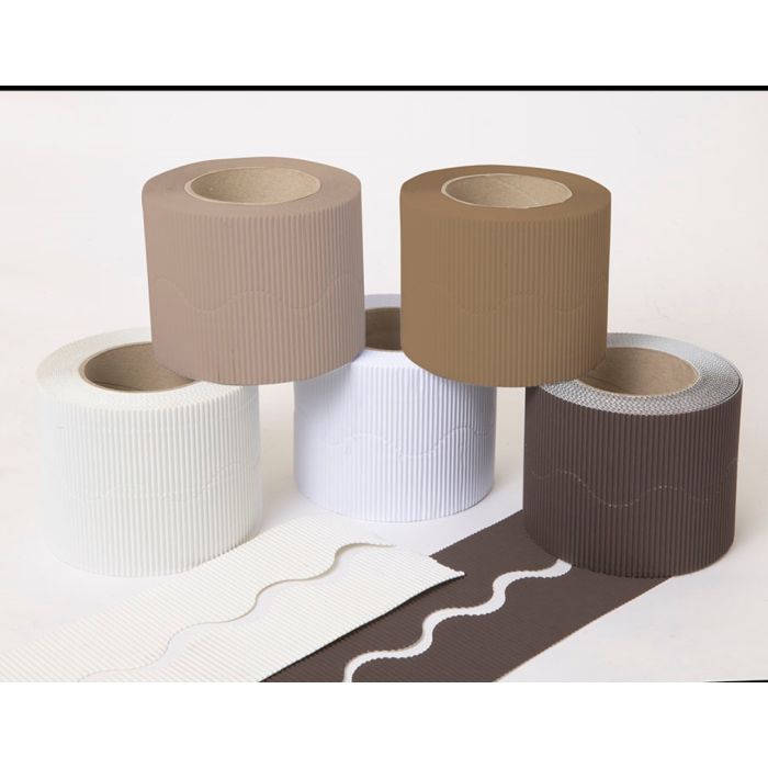 Classmates Border Rolls Natural - Pack of 5