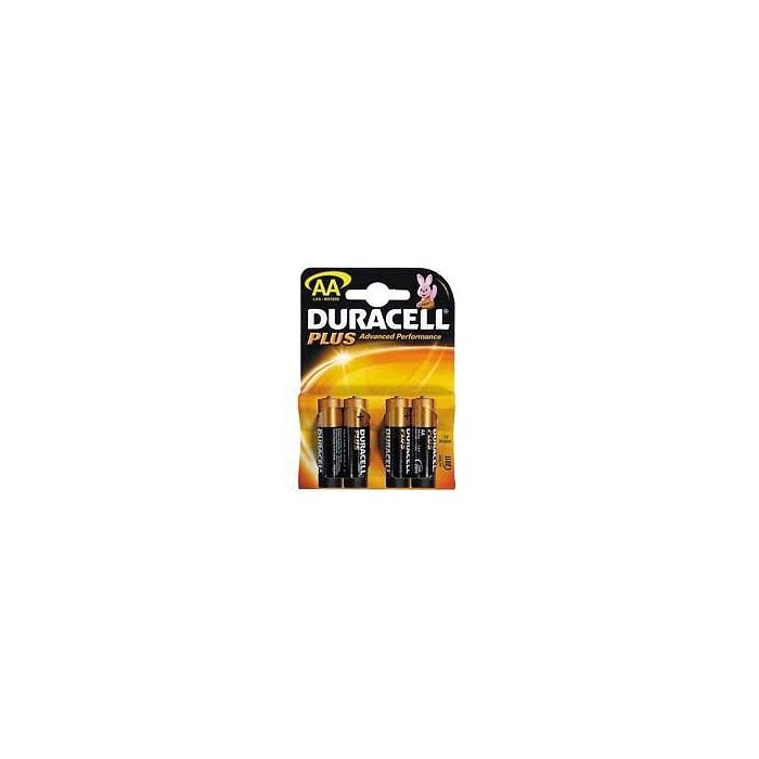 AA Duracell Plus Batteries - Pack of 4