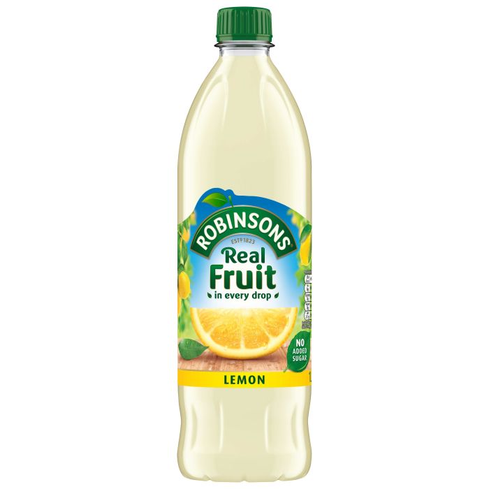 Robinsons Lemon  No Added Sugar 1Ltr P12
