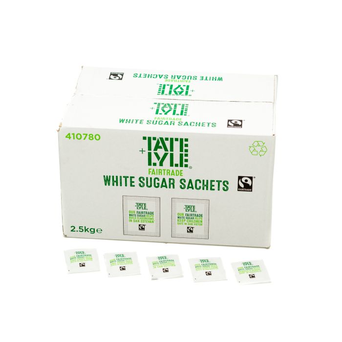 Flo Fairtrade White Sugar Sachets 2.5g