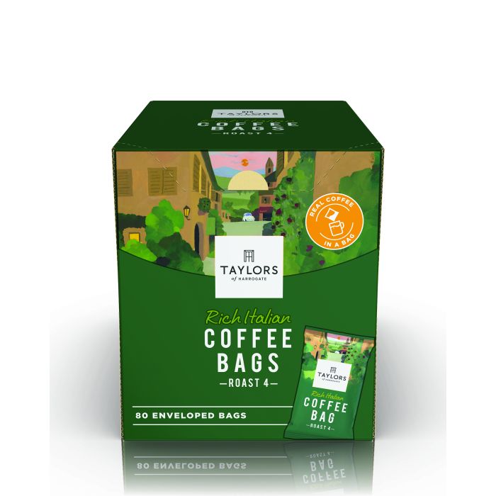 Taylors Rich Italian Coffee Bags Pk80