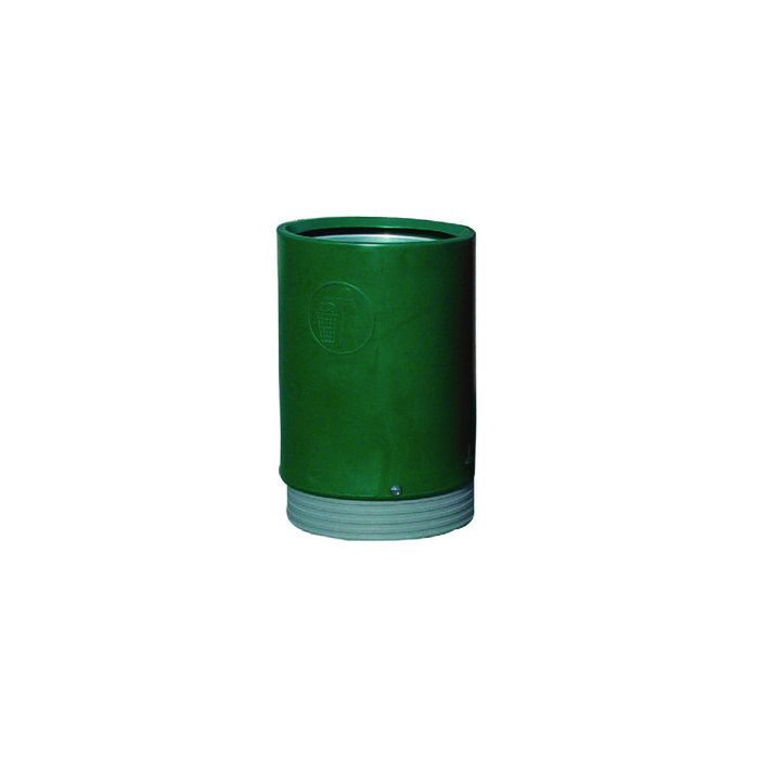 Outdoor Open Top Bin 75 Litre - Green