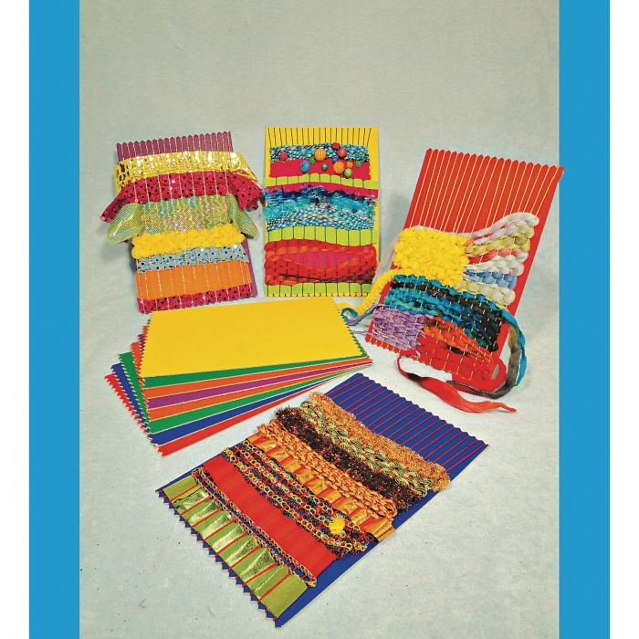 Rainbow Weaving Cards - Pack of 20