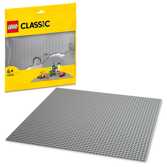 Grey Building Plate