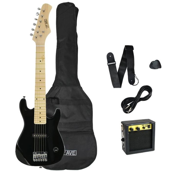 3rd Avenue Junior Electric Guitar Pack - Black