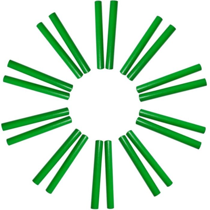 A-Star Claves - Green - 10 Pairs